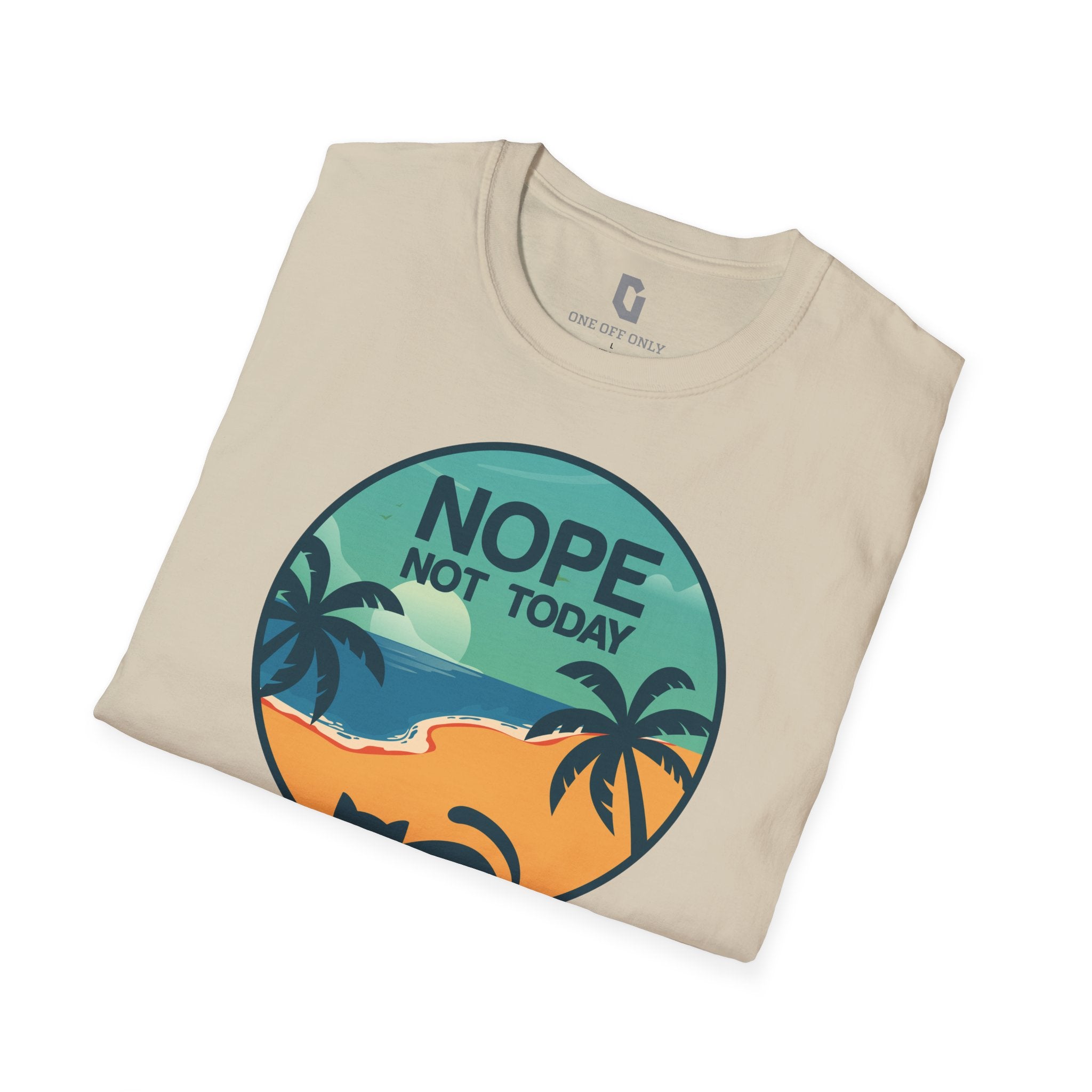 High-quality unisex tee featuring soft, pre-shrunk cotton and a minimalist print