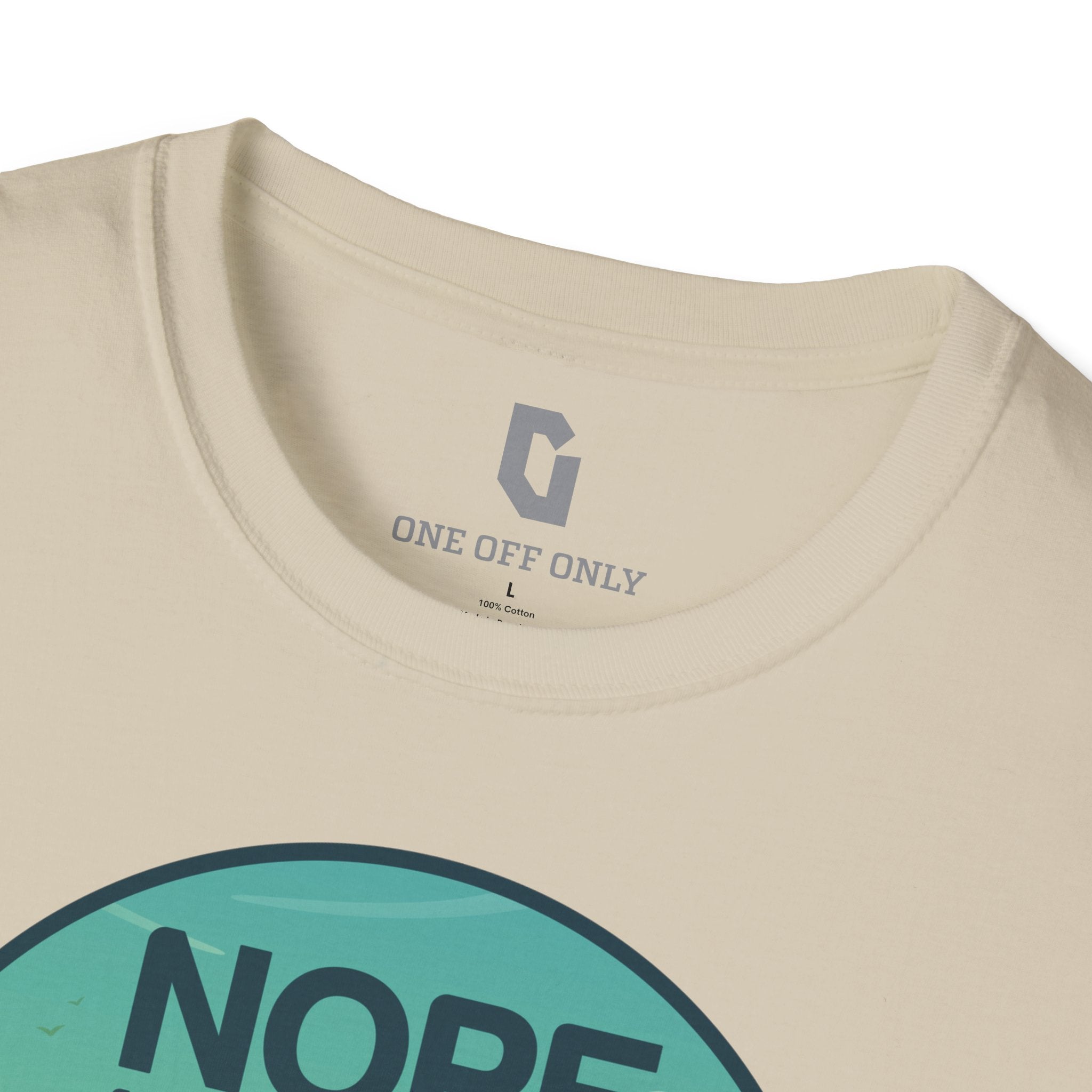High-quality unisex tee featuring soft, pre-shrunk cotton and a minimalist print