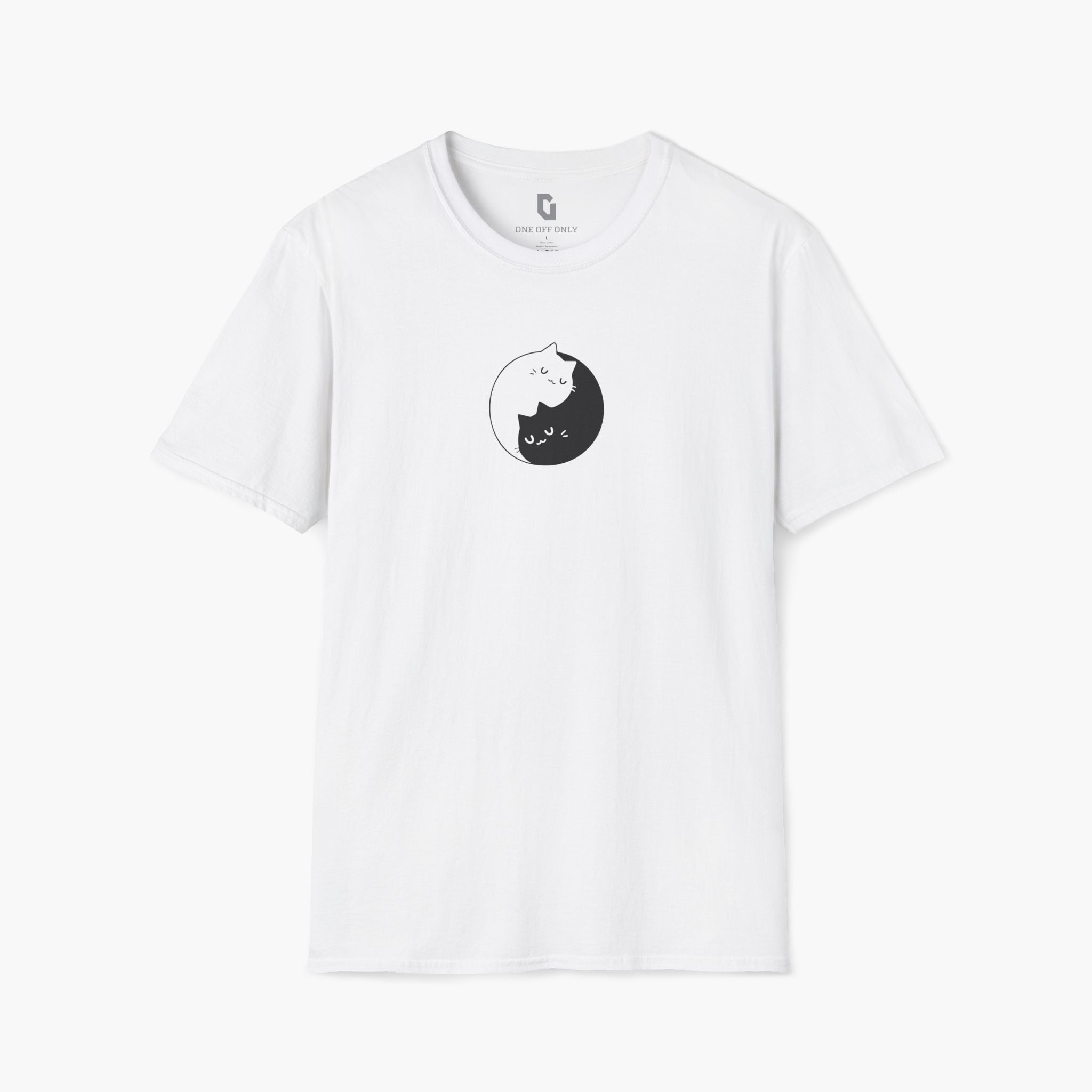 High-quality unisex tee featuring soft, pre-shrunk cotton and a minimalist print
