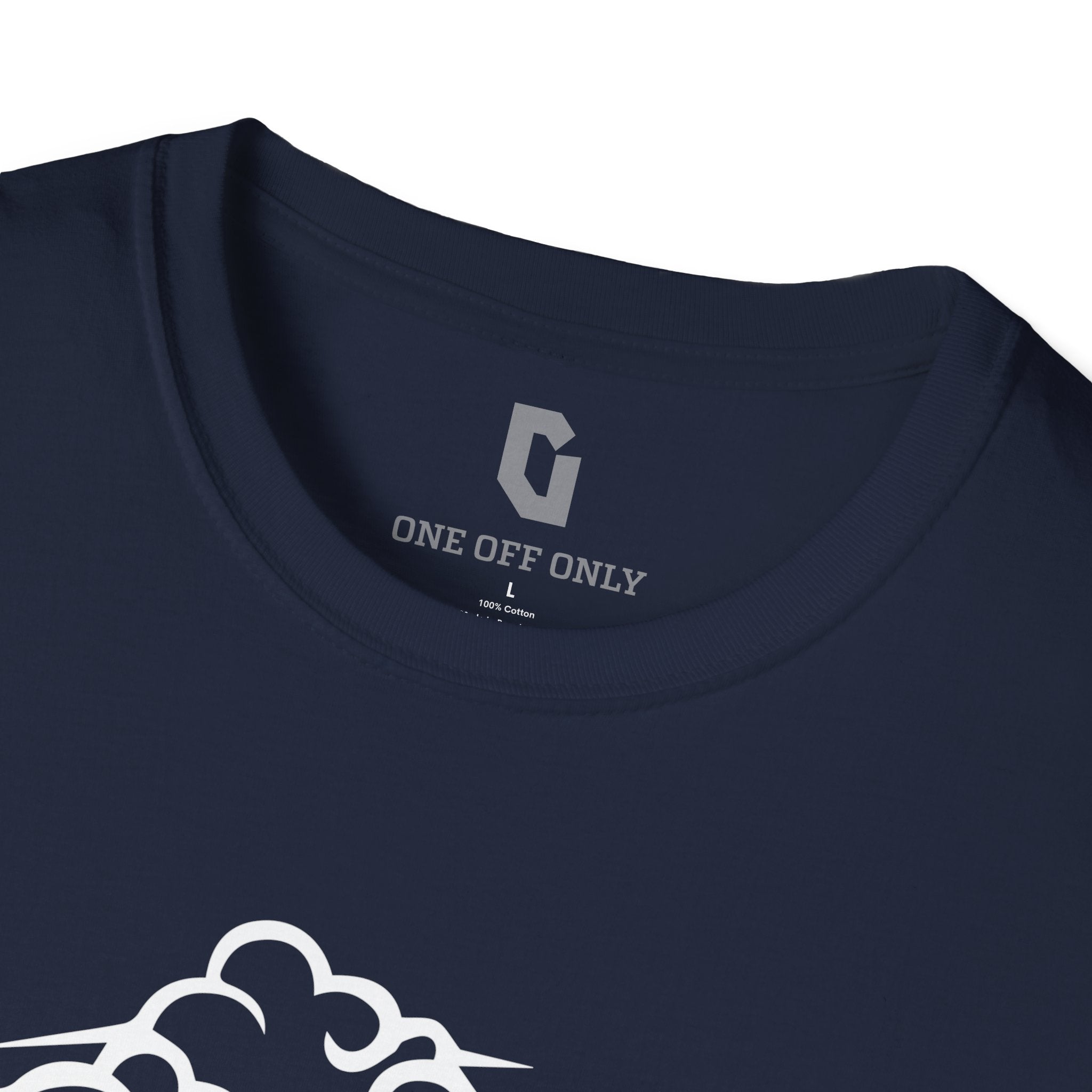 High-quality unisex tee featuring soft, pre-shrunk cotton and a minimalist print