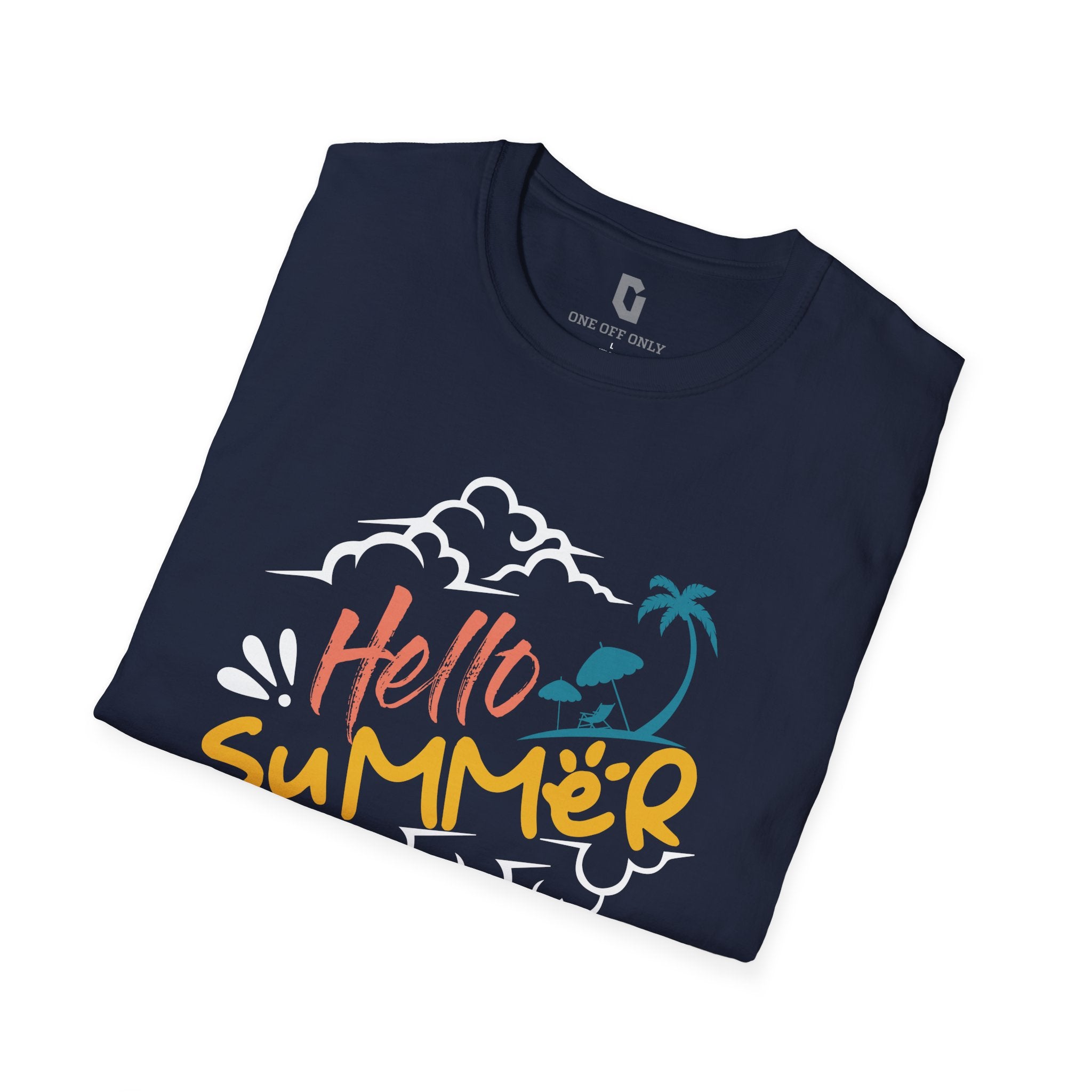 High-quality unisex tee featuring soft, pre-shrunk cotton and a minimalist print
