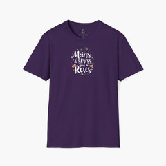 High-quality unisex tee featuring soft, pre-shrunk cotton and a minimalist print