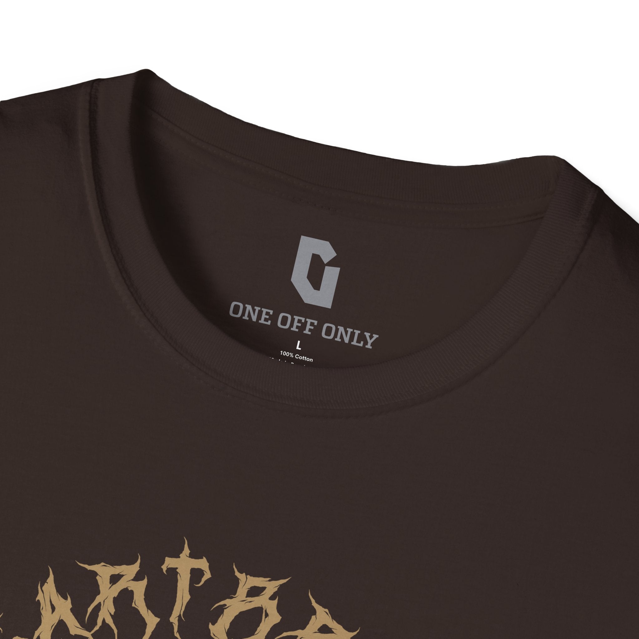 High-quality unisex tee featuring soft, pre-shrunk cotton and a minimalist print