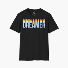 High-quality unisex tee featuring soft, pre-shrunk cotton and a minimalist print