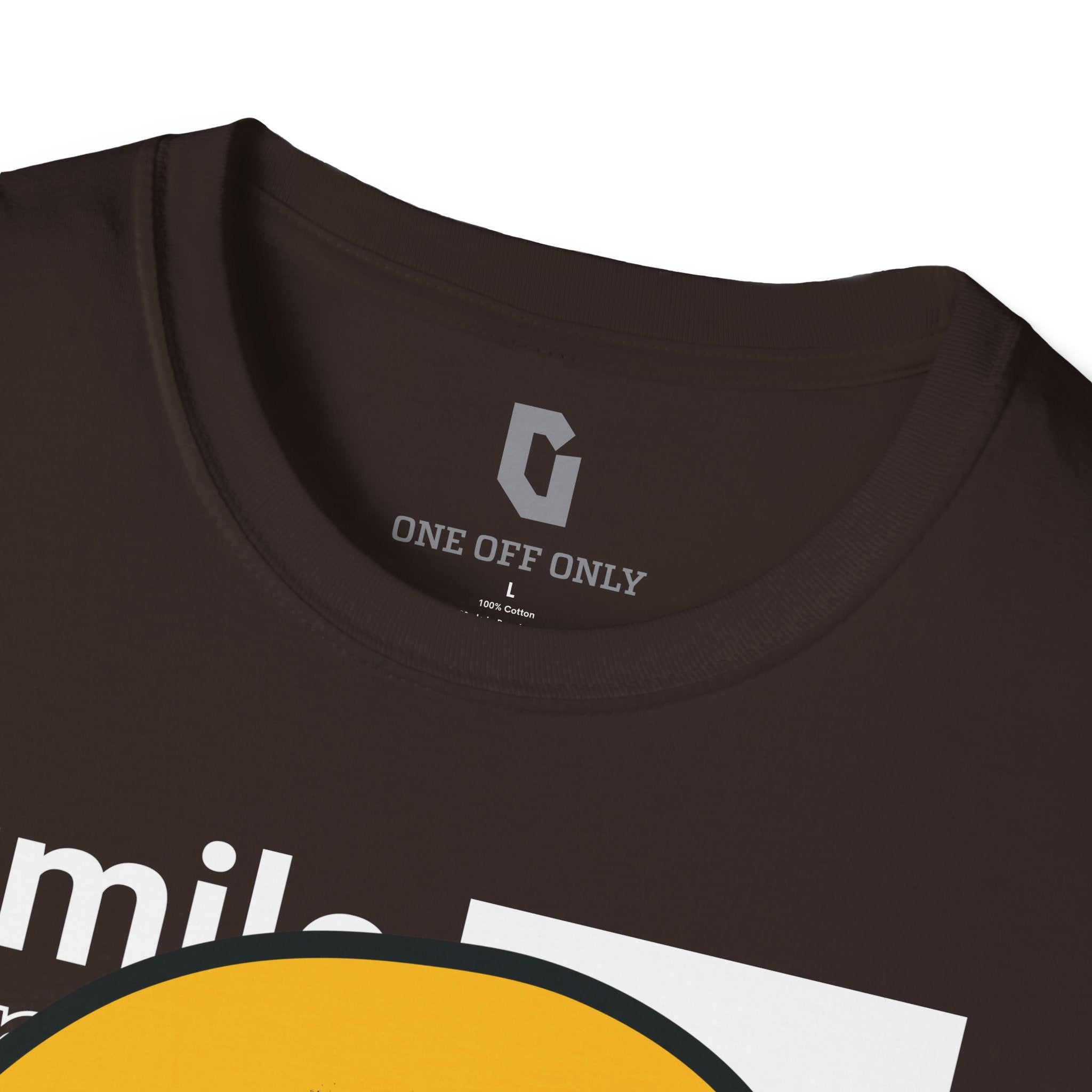 High-quality unisex tee featuring soft, pre-shrunk cotton and a minimalist print