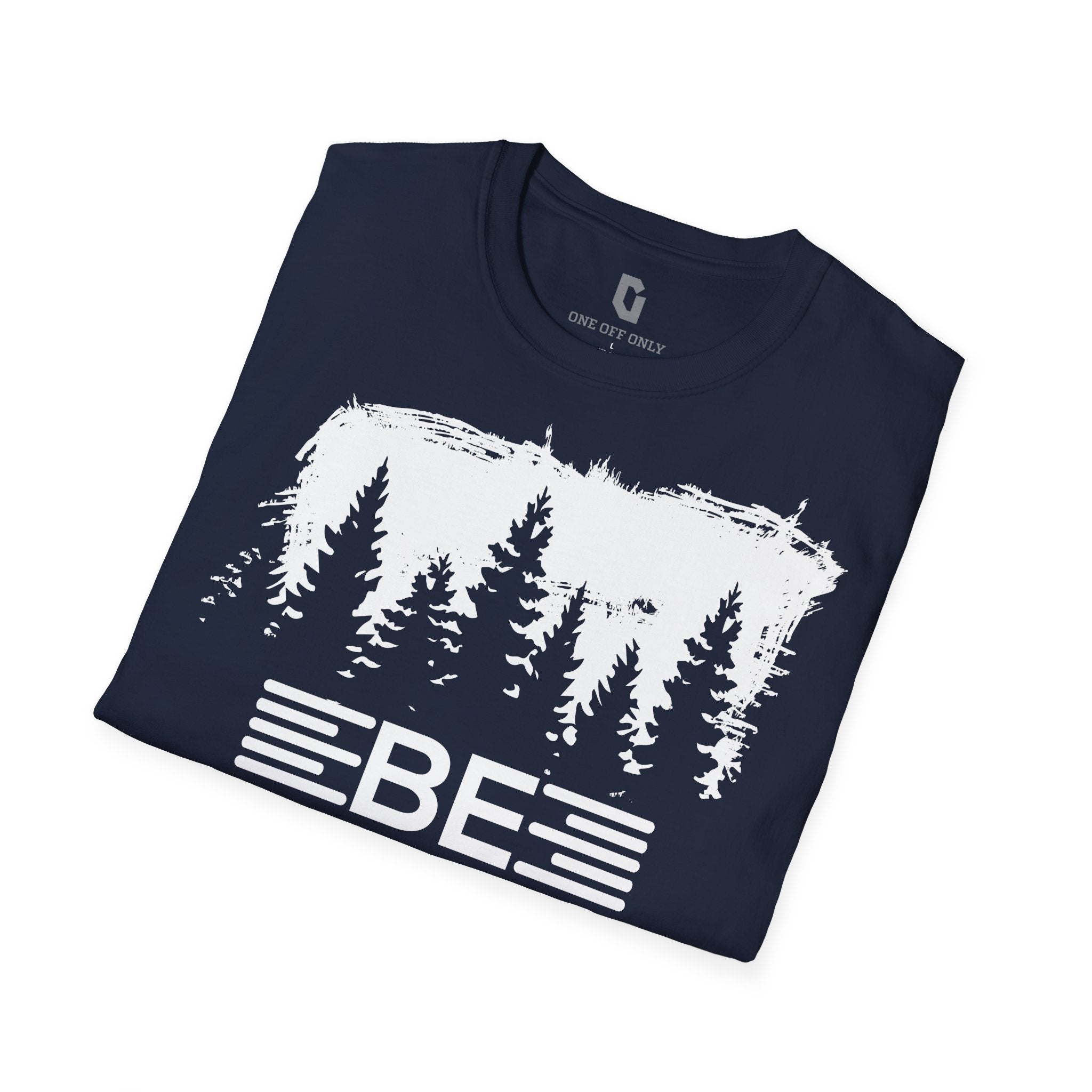 High-quality unisex tee featuring soft, pre-shrunk cotton and a minimalist print