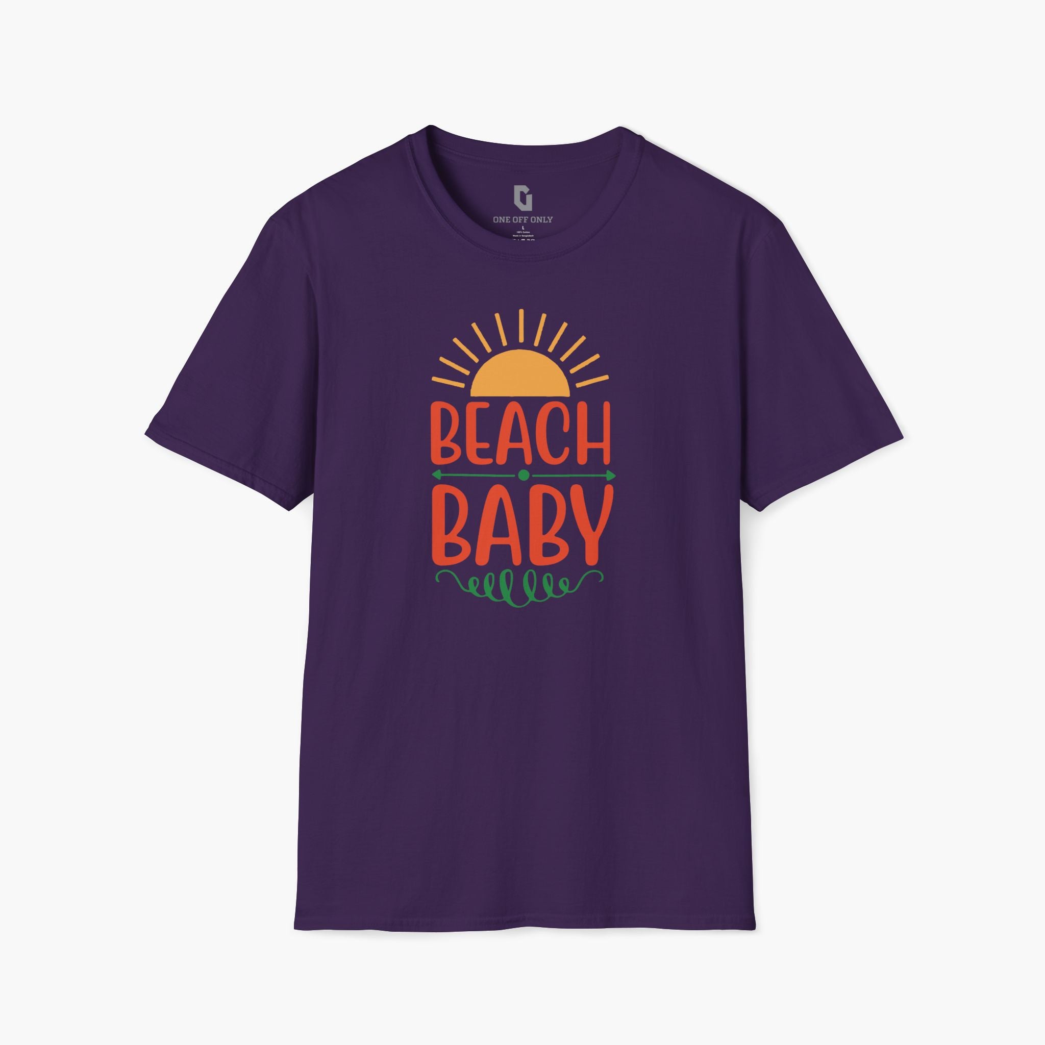 High-quality unisex tee featuring soft, pre-shrunk cotton and a minimalist print