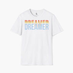 High-quality unisex tee featuring soft, pre-shrunk cotton and a minimalist print