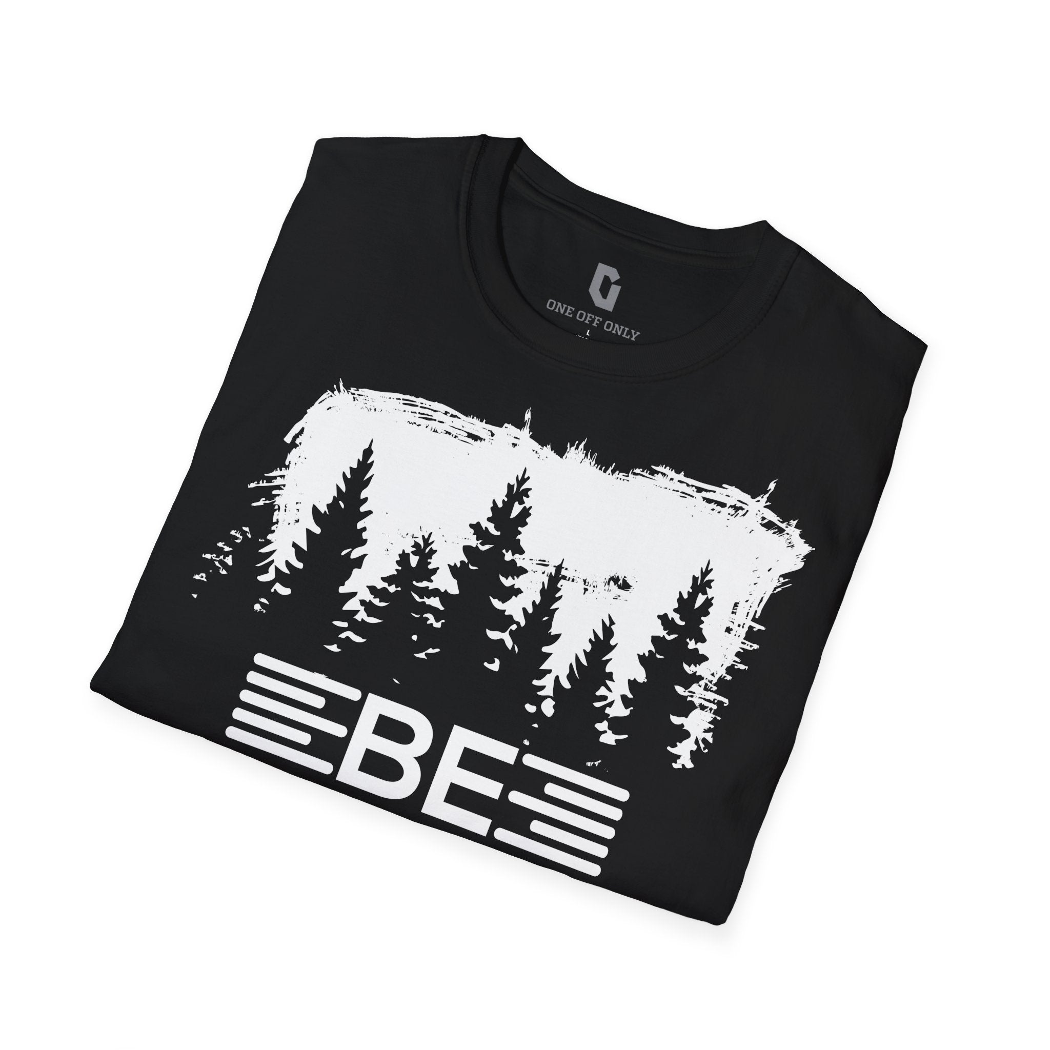 High-quality unisex tee featuring soft, pre-shrunk cotton and a minimalist print