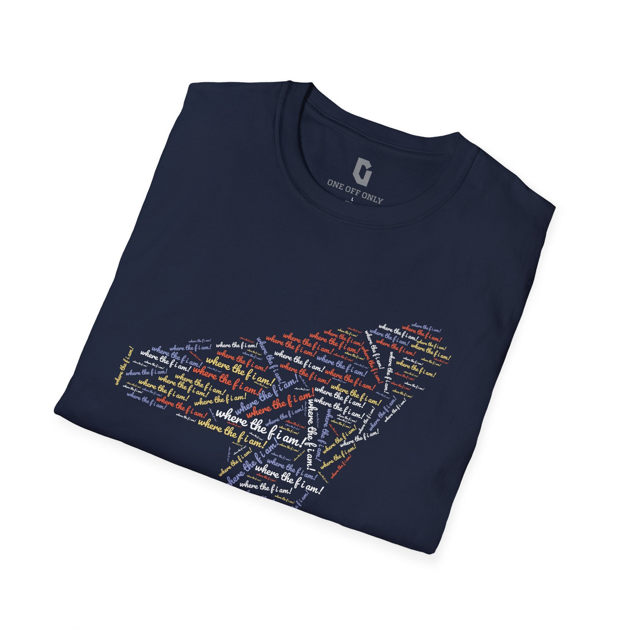 High-quality unisex tee featuring soft, pre-shrunk cotton and a minimalist print