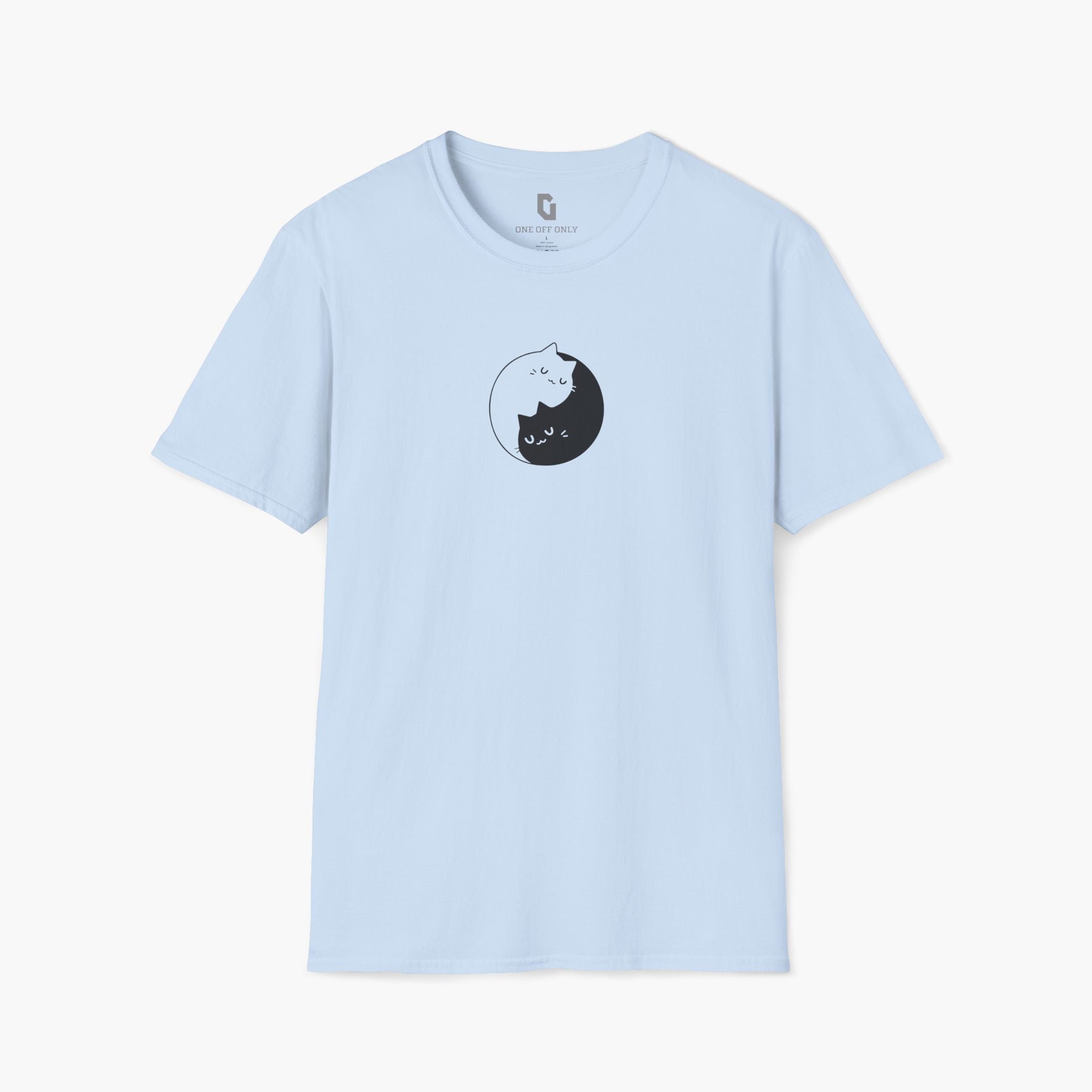 High-quality unisex tee featuring soft, pre-shrunk cotton and a minimalist print