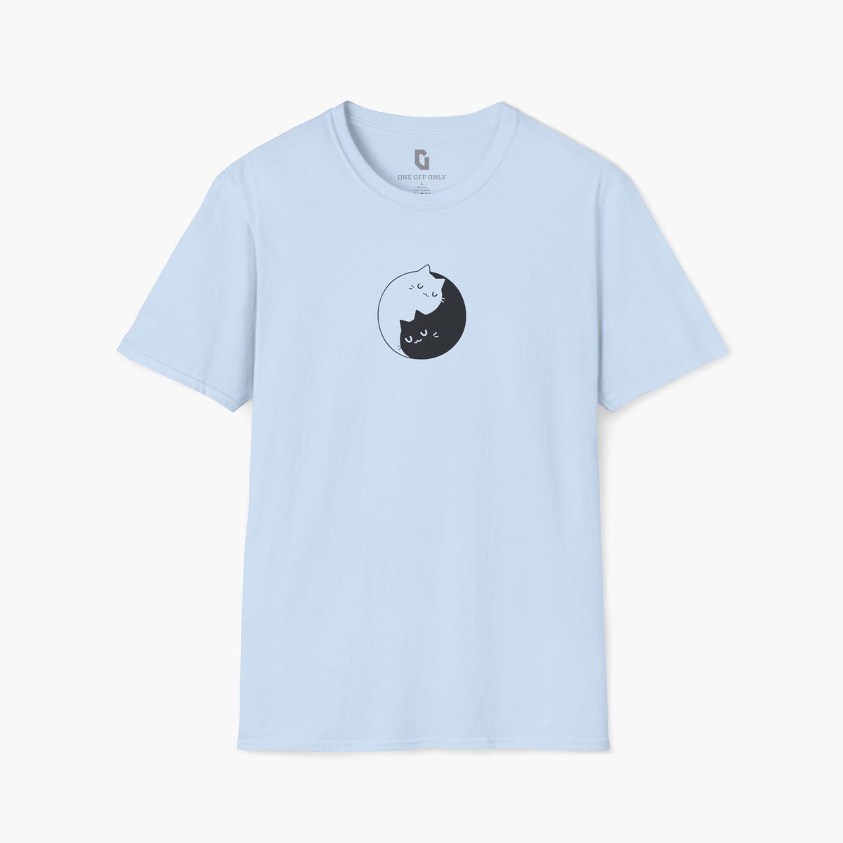 High-quality unisex tee featuring soft, pre-shrunk cotton and a minimalist print