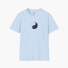 High-quality unisex tee featuring soft, pre-shrunk cotton and a minimalist print