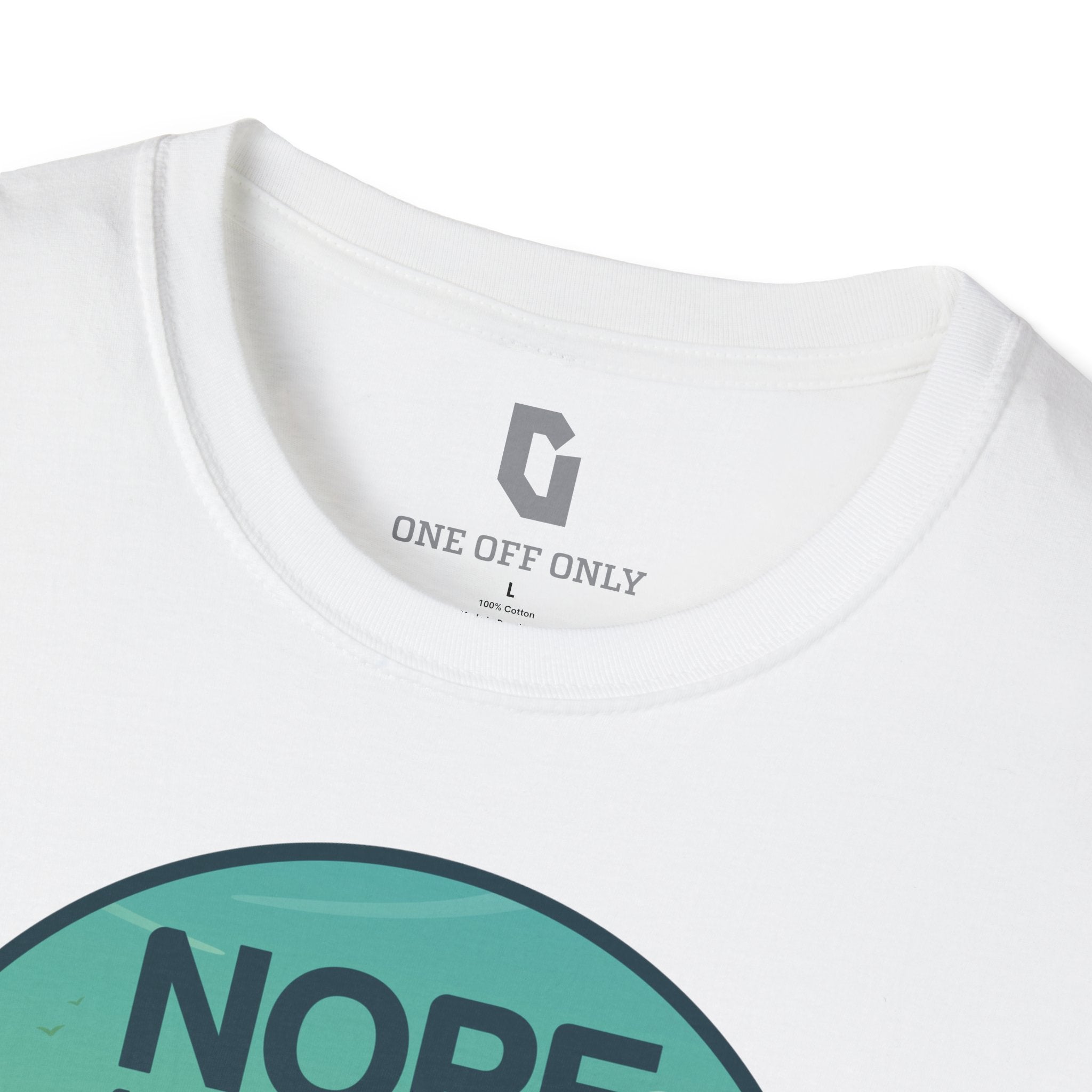High-quality unisex tee featuring soft, pre-shrunk cotton and a minimalist print