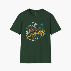 High-quality unisex tee featuring soft, pre-shrunk cotton and a minimalist print