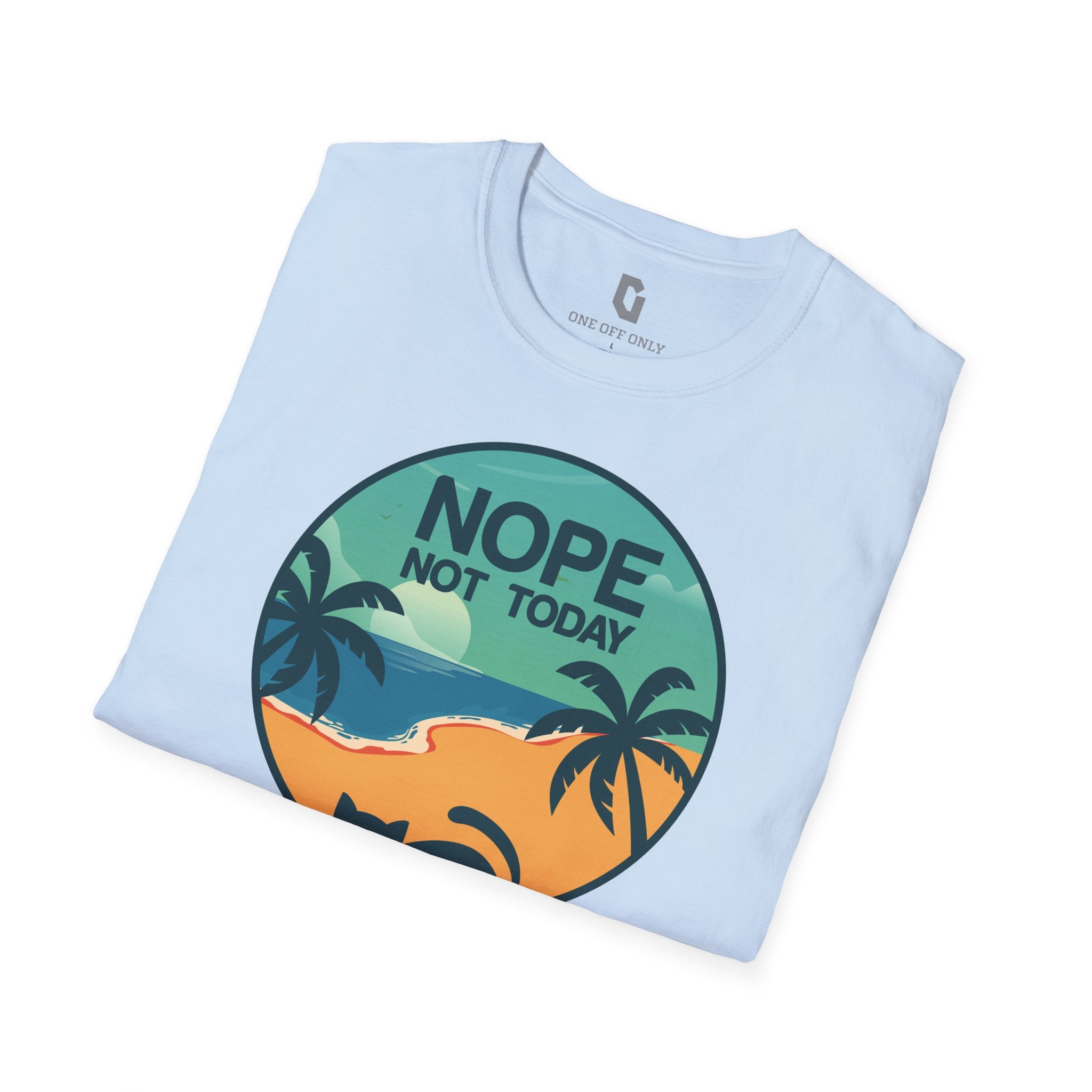 High-quality unisex tee featuring soft, pre-shrunk cotton and a minimalist print
