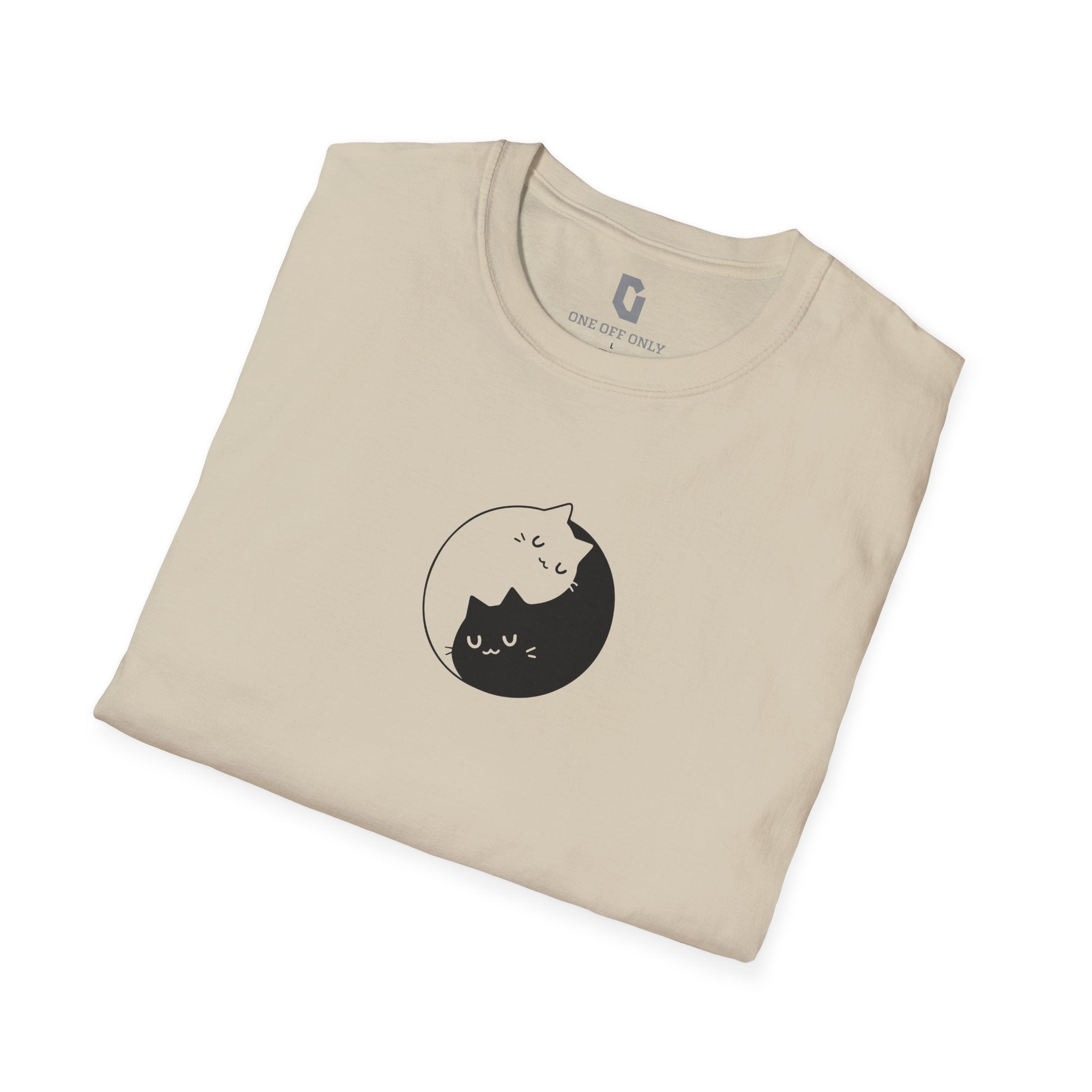 High-quality unisex tee featuring soft, pre-shrunk cotton and a minimalist print