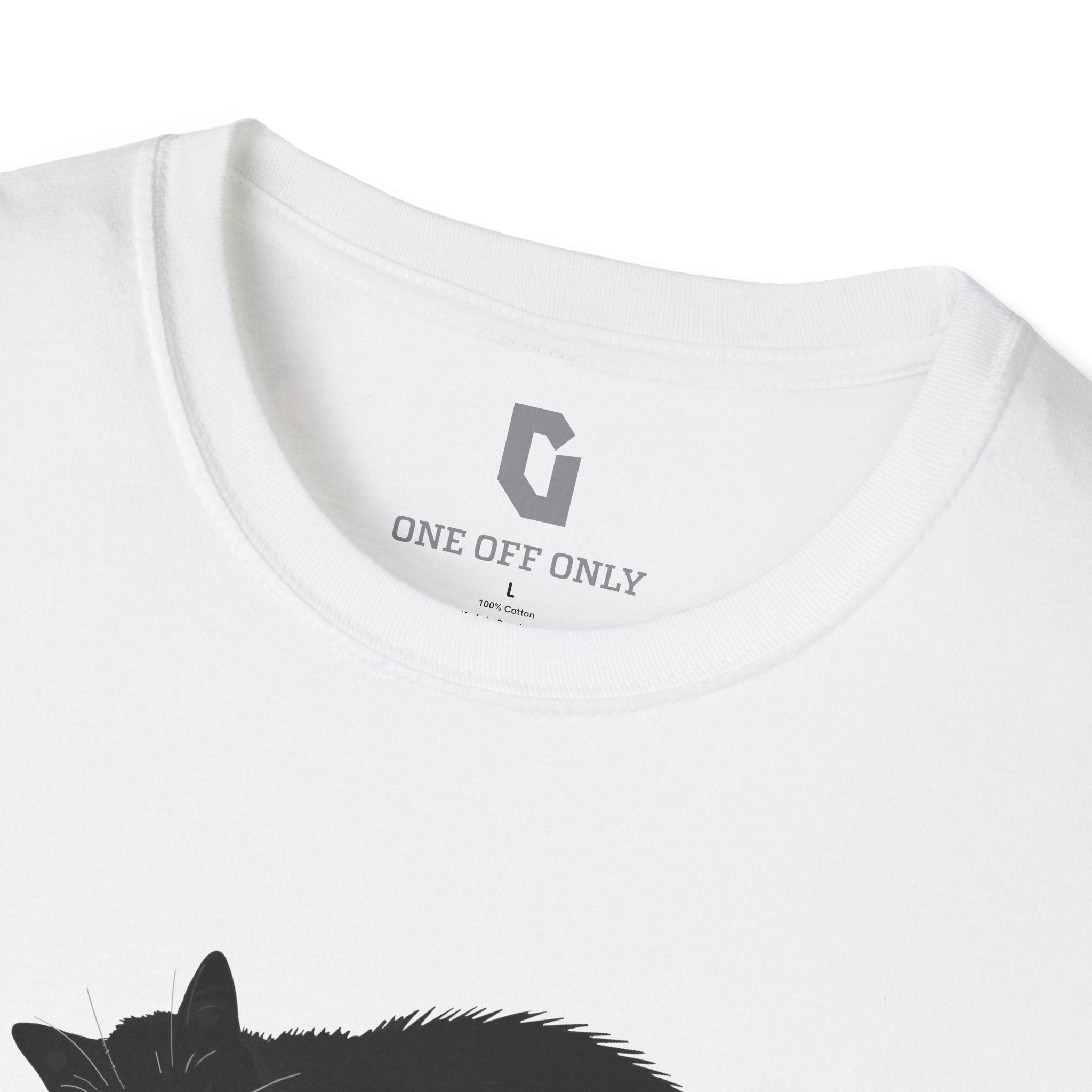 High-quality unisex tee featuring soft, pre-shrunk cotton and a minimalist print