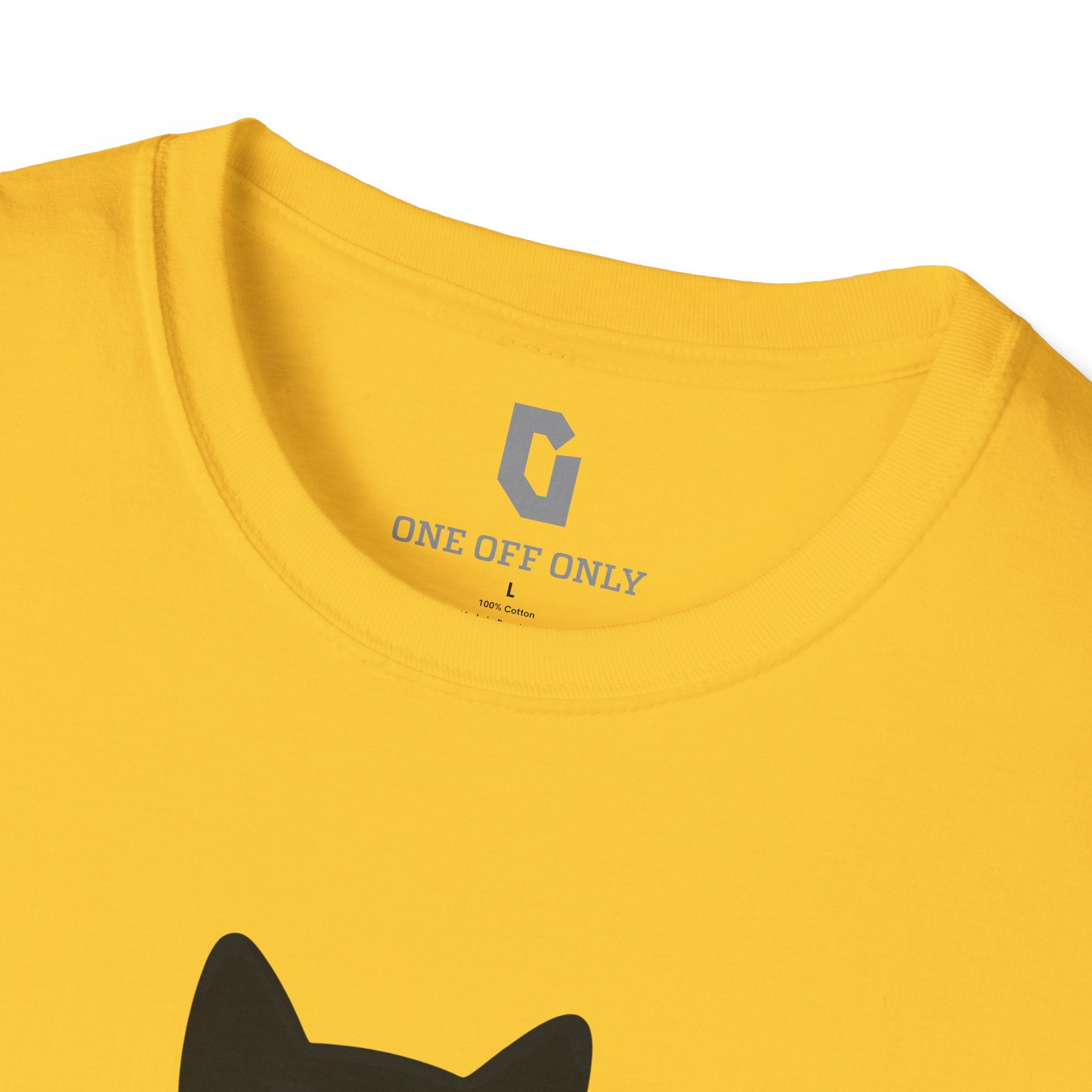 High-quality unisex tee featuring soft, pre-shrunk cotton and a minimalist print