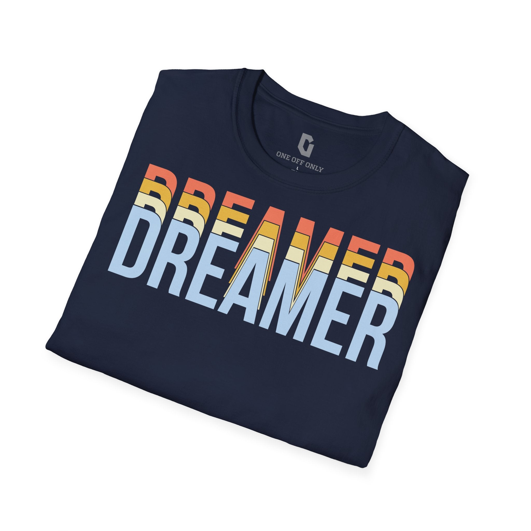 High-quality unisex tee featuring soft, pre-shrunk cotton and a minimalist print