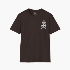 High-quality unisex tee featuring soft, pre-shrunk cotton and a minimalist print