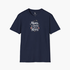 High-quality unisex tee featuring soft, pre-shrunk cotton and a minimalist print