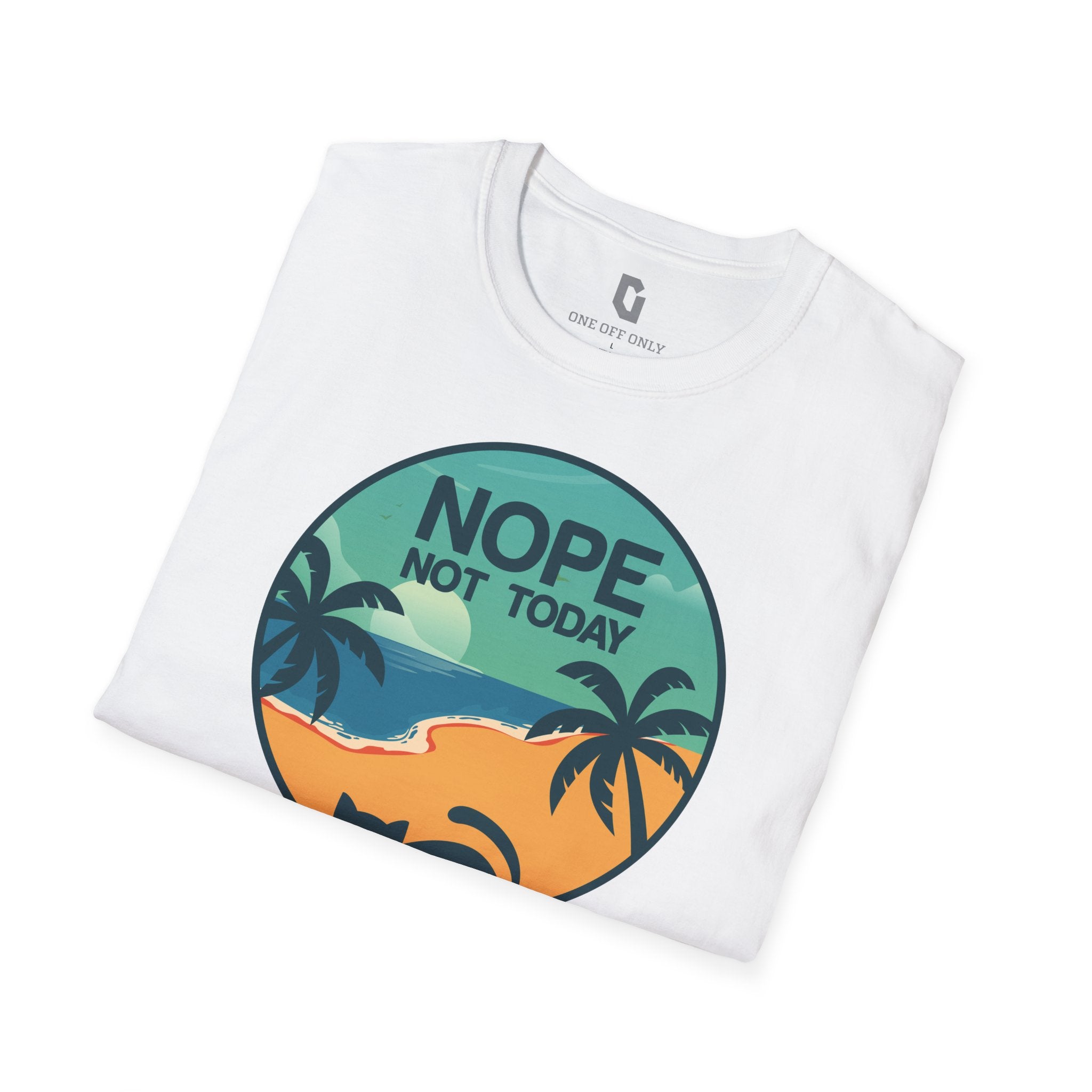 High-quality unisex tee featuring soft, pre-shrunk cotton and a minimalist print