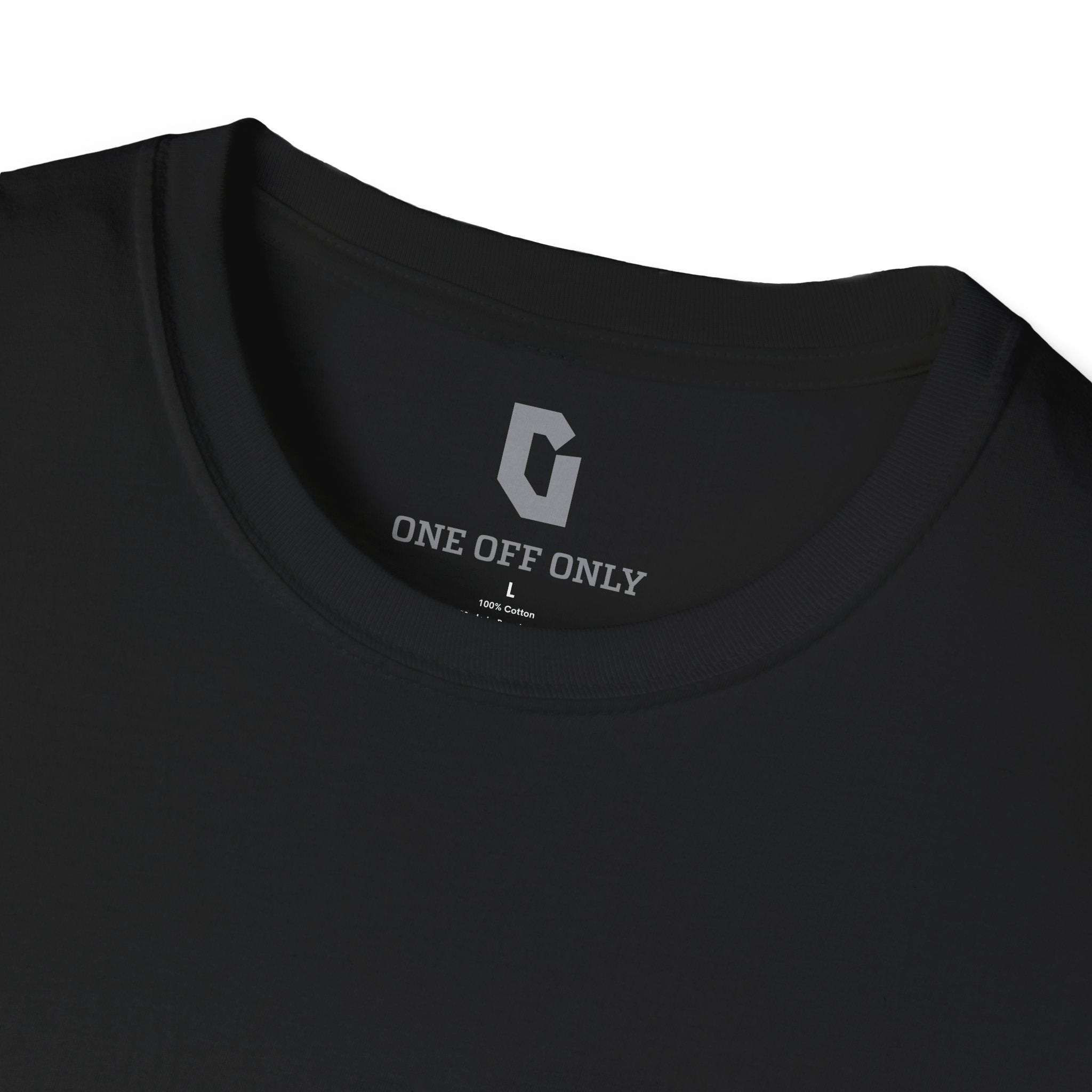 High-quality unisex tee featuring soft, pre-shrunk cotton and a minimalist print