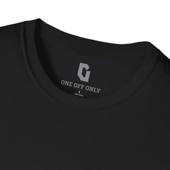 High-quality unisex tee featuring soft, pre-shrunk cotton and a minimalist print