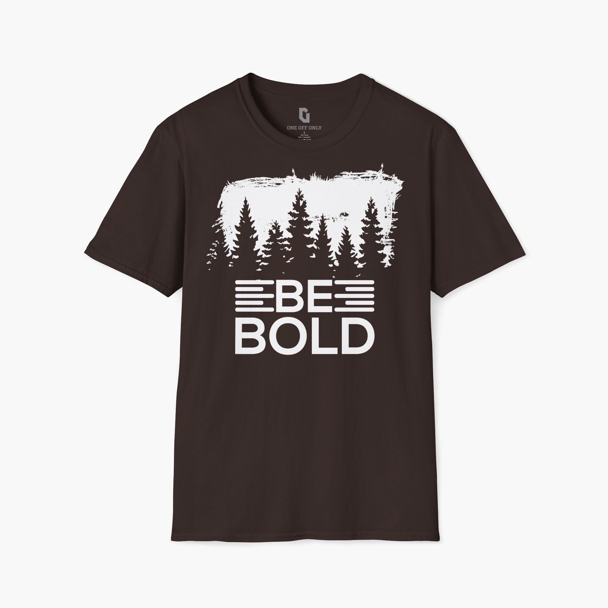 High-quality unisex tee featuring soft, pre-shrunk cotton and a minimalist print