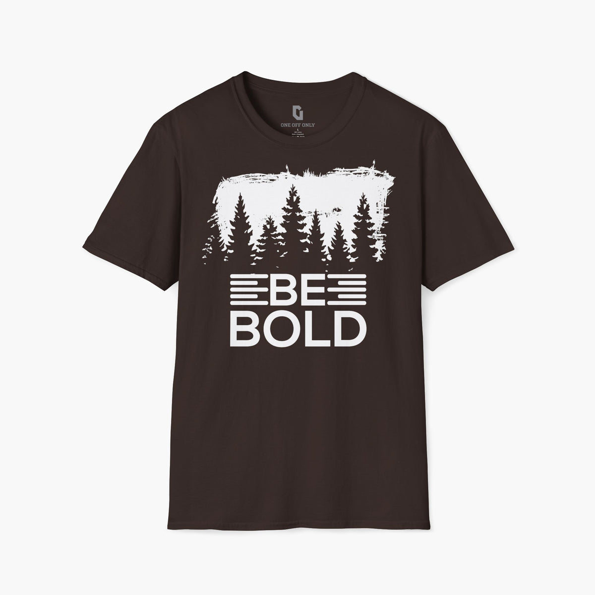 High-quality unisex tee featuring soft, pre-shrunk cotton and a minimalist print