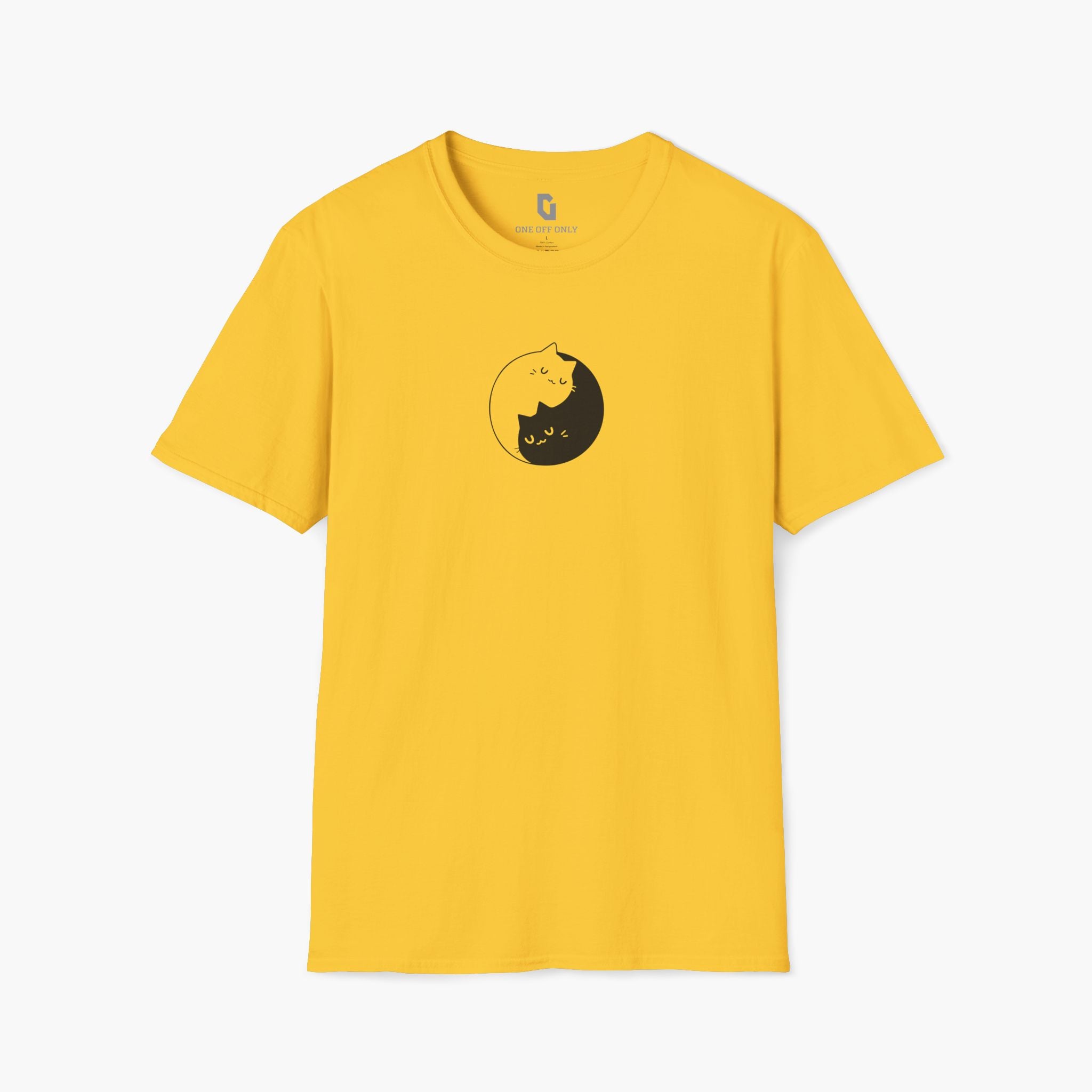 High-quality unisex tee featuring soft, pre-shrunk cotton and a minimalist print