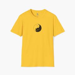 High-quality unisex tee featuring soft, pre-shrunk cotton and a minimalist print