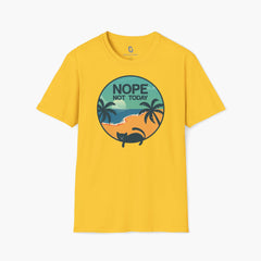 High-quality unisex tee featuring soft, pre-shrunk cotton and a minimalist print