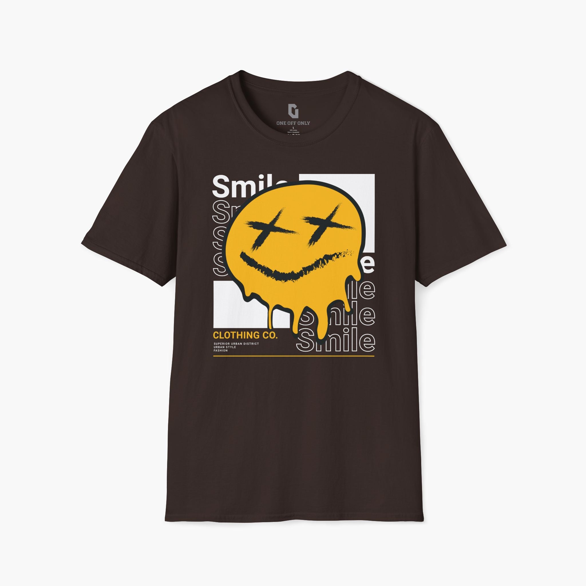 High-quality unisex tee featuring soft, pre-shrunk cotton and a minimalist print